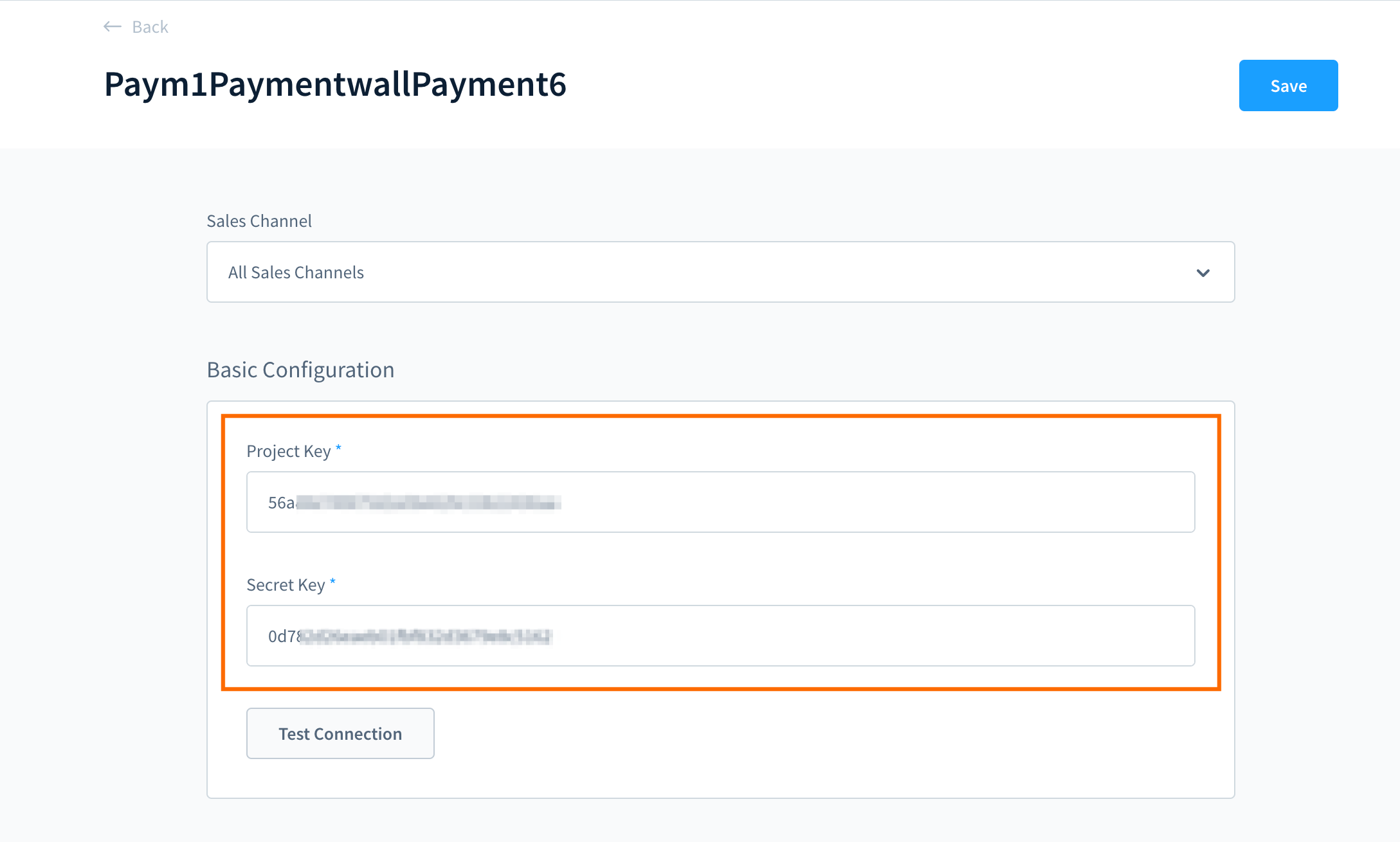 Paymentwall extension basic configuration