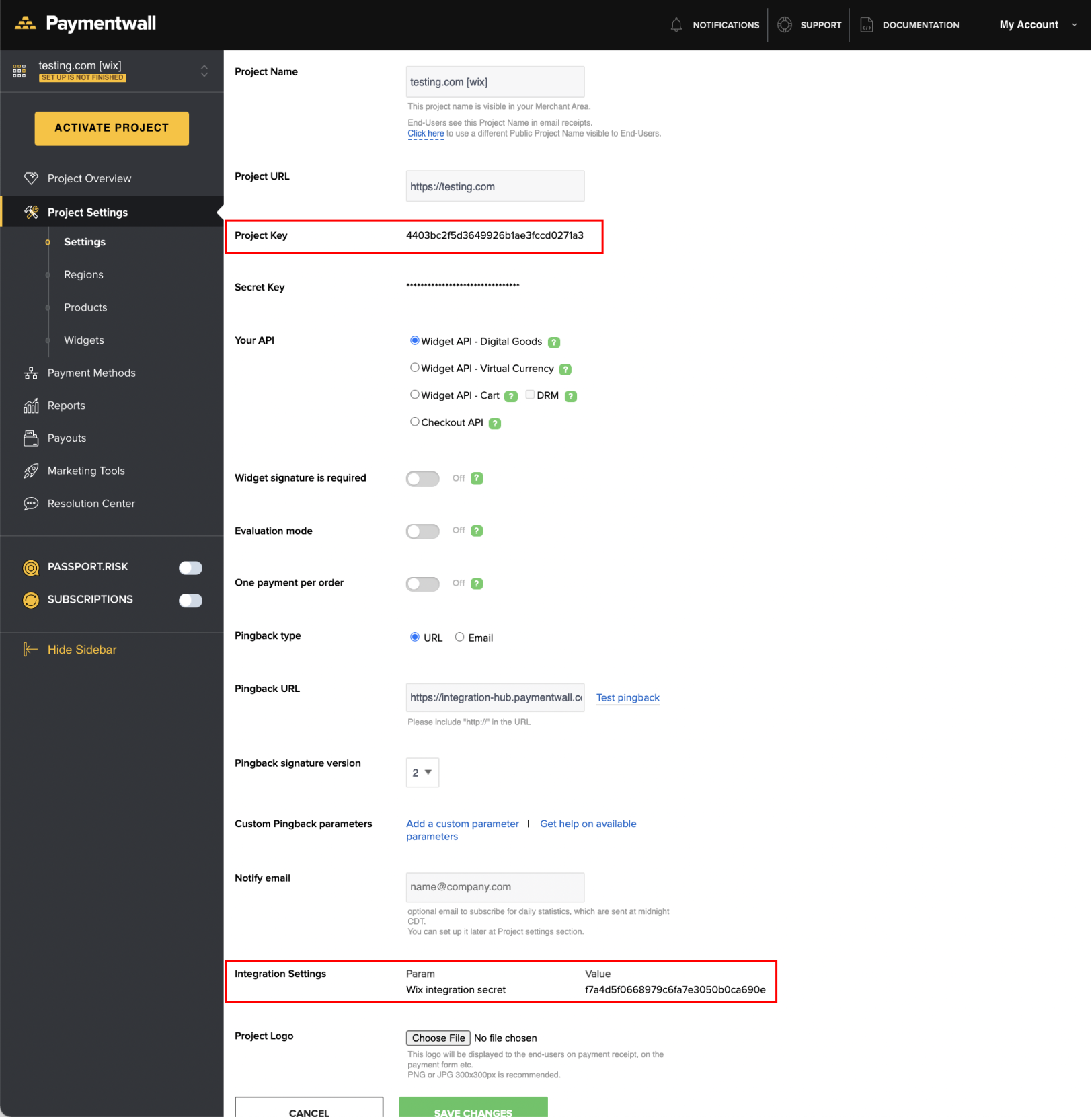 Wix onboarding