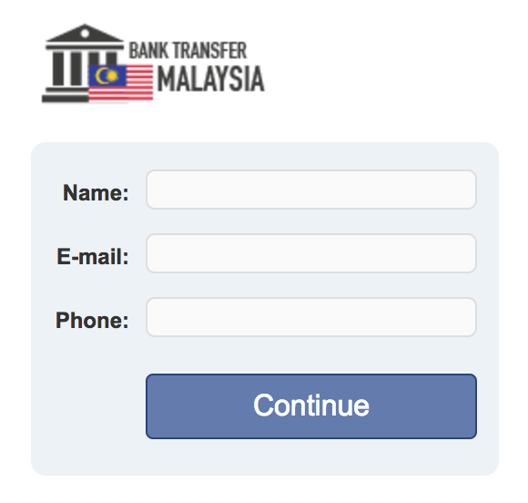 Bank Transfer Malaysia preset
