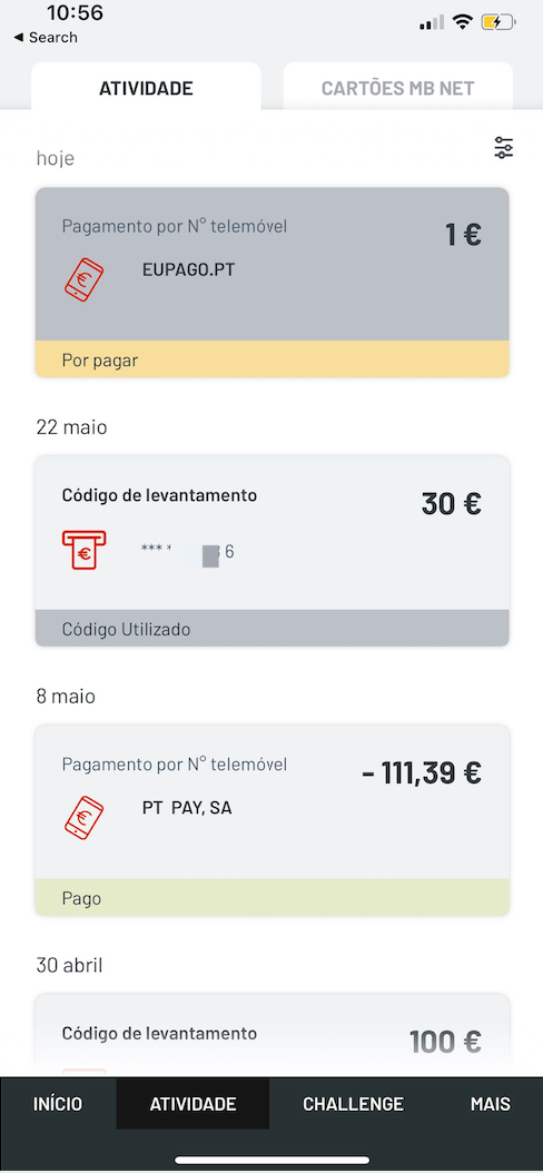 Payment Method Mbway