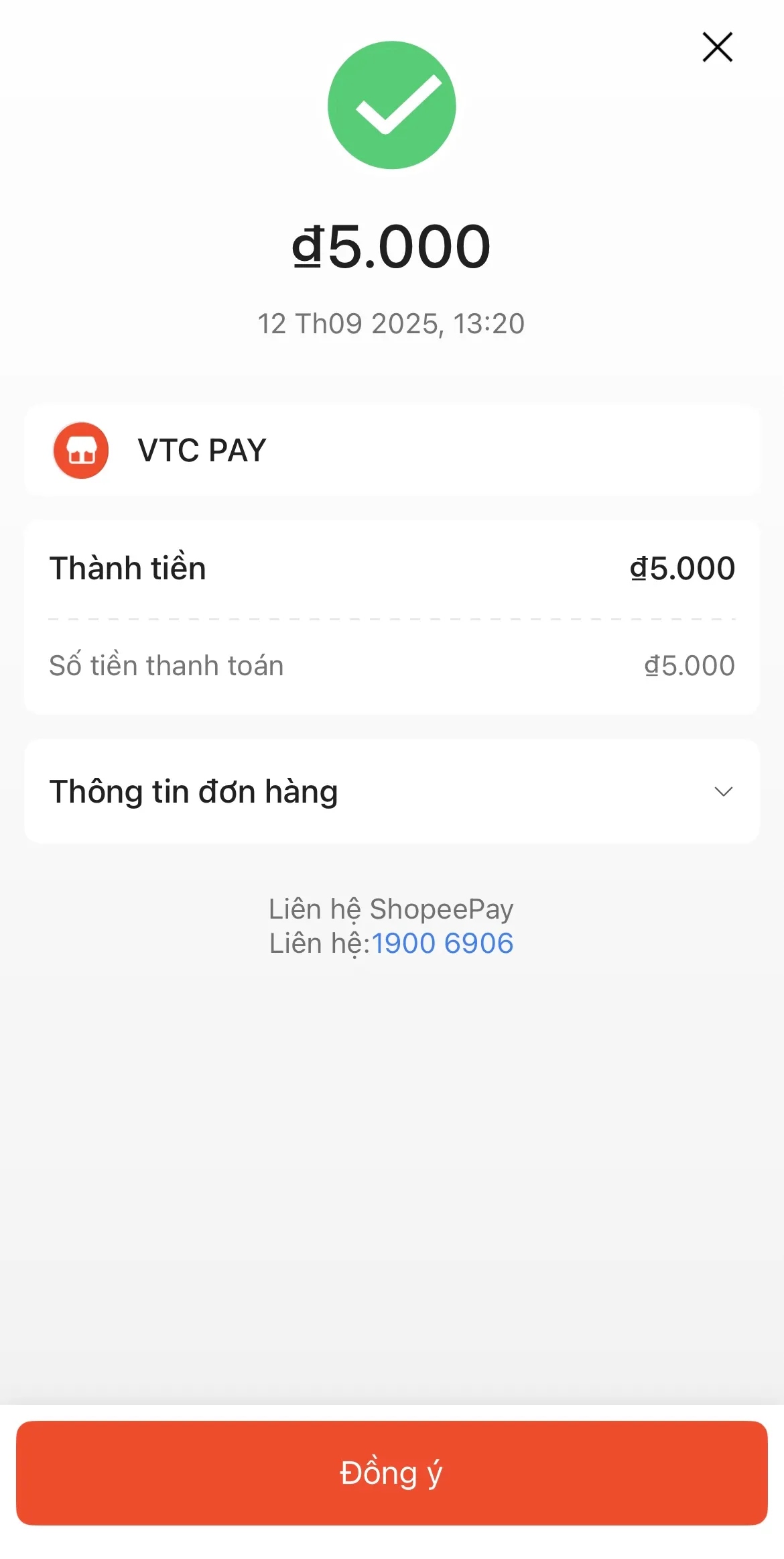 ShopeePay Vietnam Step 5